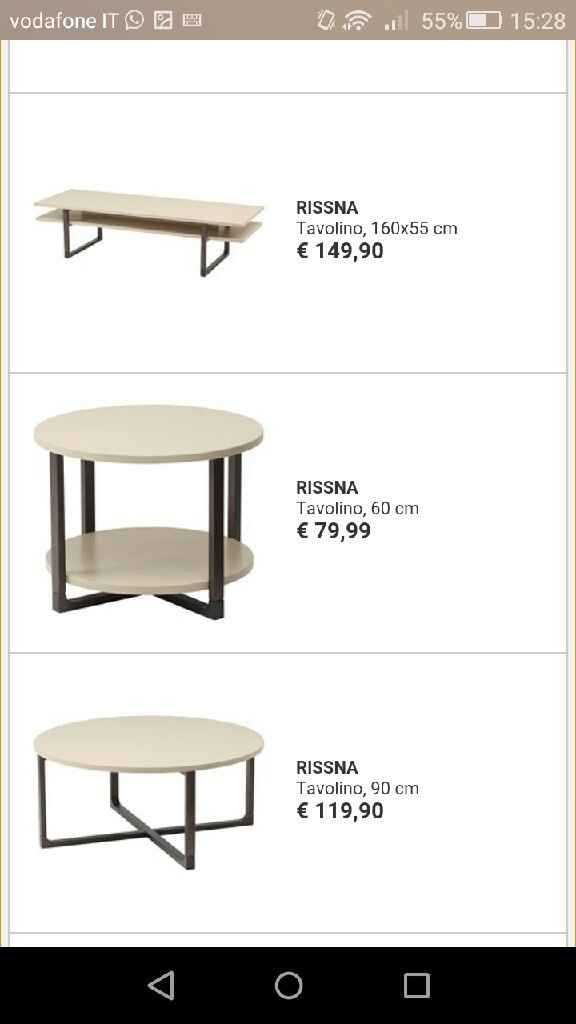 Tavolino soggiorno - 1