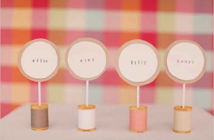  Tableau marriage e segnaposti - 1