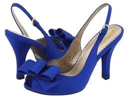 scarpe blu altra immagine