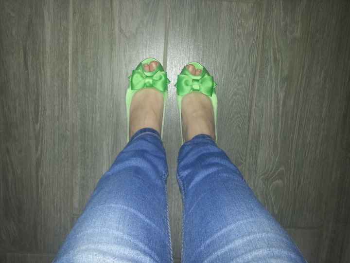 Scarpe colorate per la sposa - 1