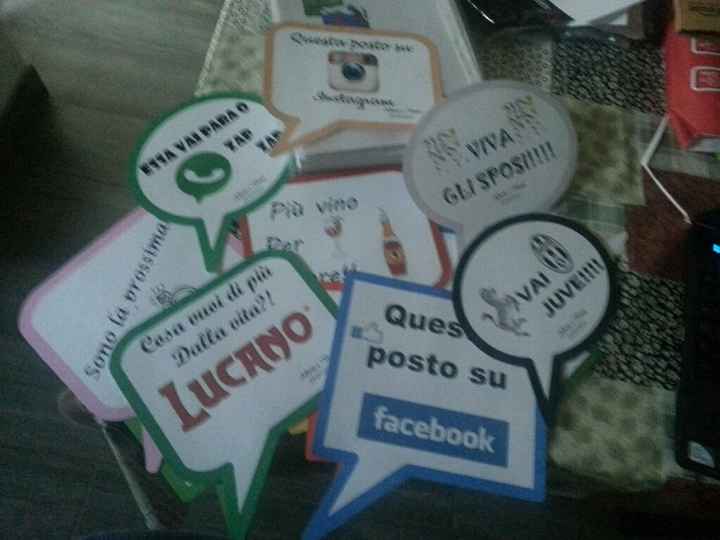 Targhe per photobooth - 2