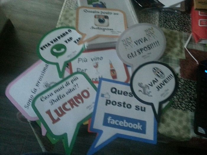 Targhe per photobooth - 2