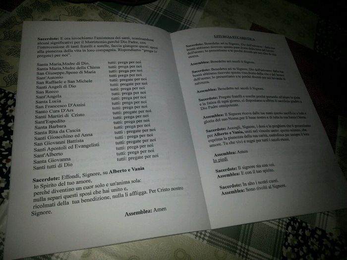 Finalmente finiti i nostri libretti chiesa! - 4