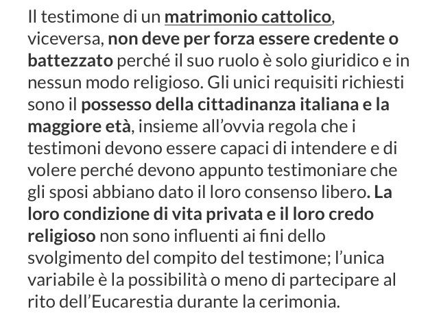 Testimone minorenne! help - 1