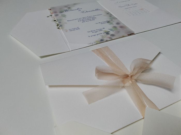 Partecipazioni home made - 2