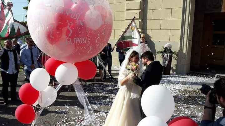 Una pioggia di riso e mille emozioni