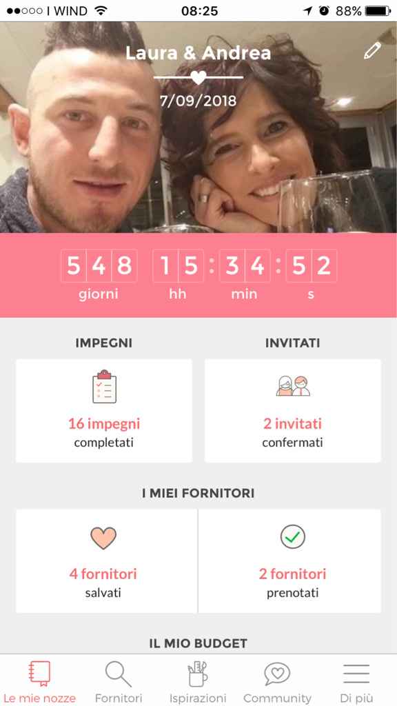 Quanti giorni mancano alle tue nozze? - 1