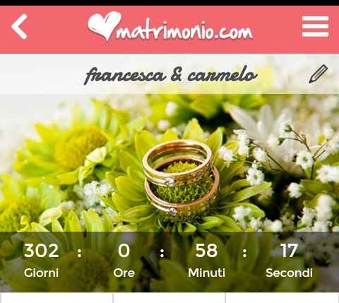 Quanto manca alle vostre nozze? - 1