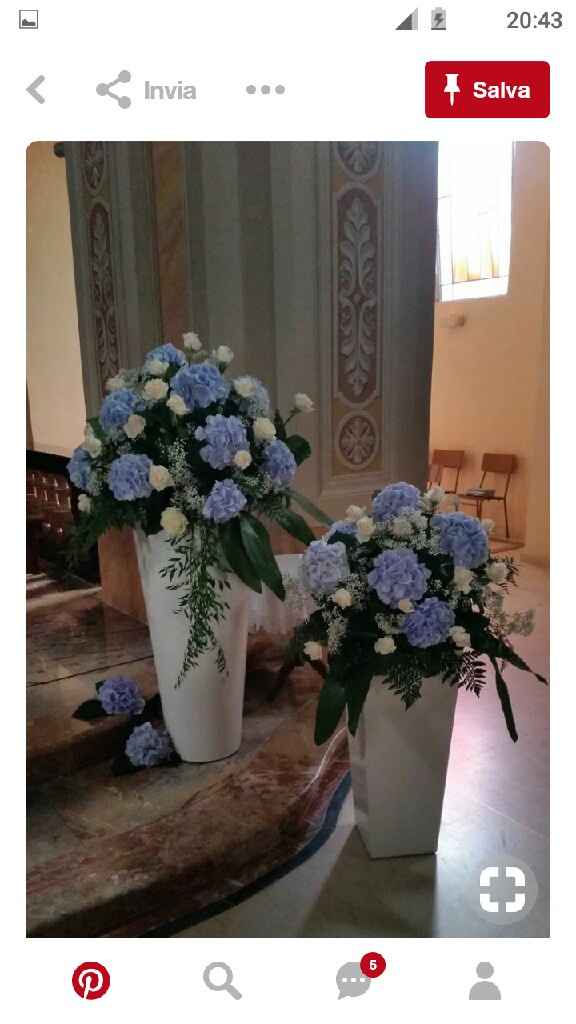  Per le spose che hanno scelto il blu,un'alternativa low cost alle rose blu - 1