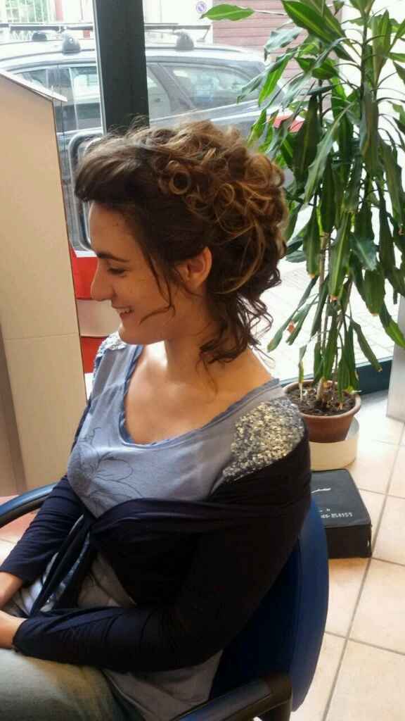 Prima prova acconciatura! - 2