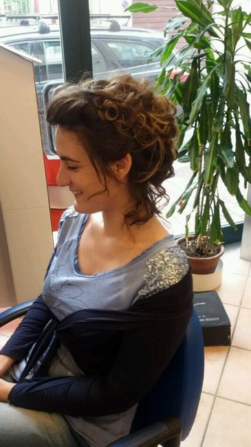 Prima prova acconciatura! - 2