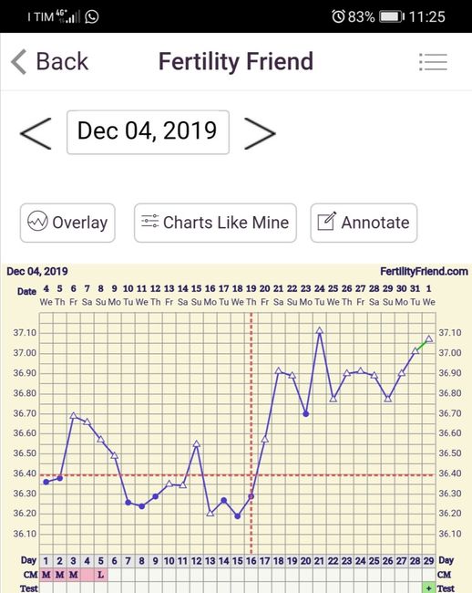 Temperatura basale - 1