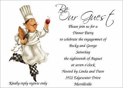 Partecipazione con cuoco