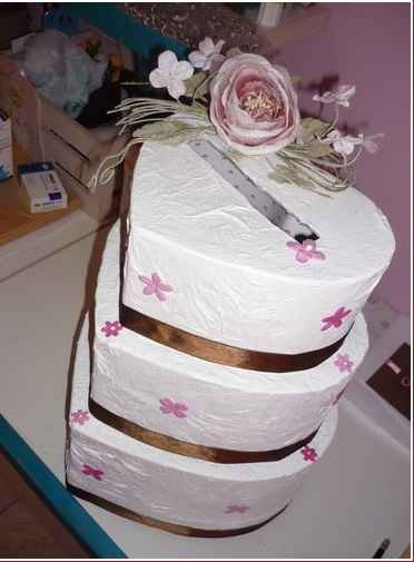 Torta Portabuste per ricevimento