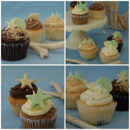 Cupcakes tema mare
