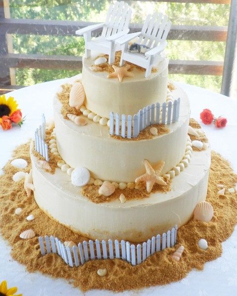 Torta tema mare