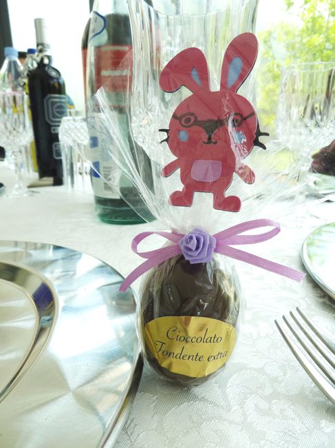 Segnaposto coniglietto