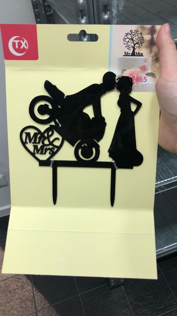 Cake topper 🎂 - 1