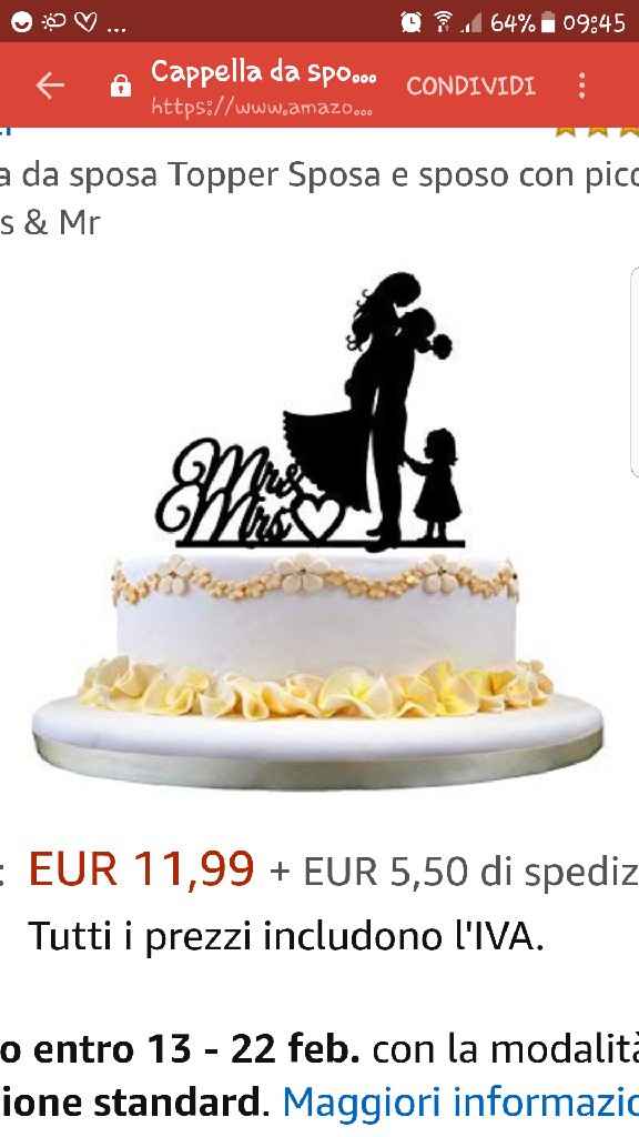 Cake topper - 1