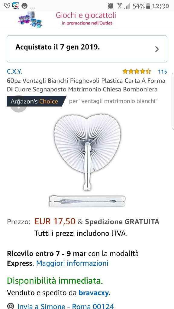 Ventagli matrimonio...!! - 1