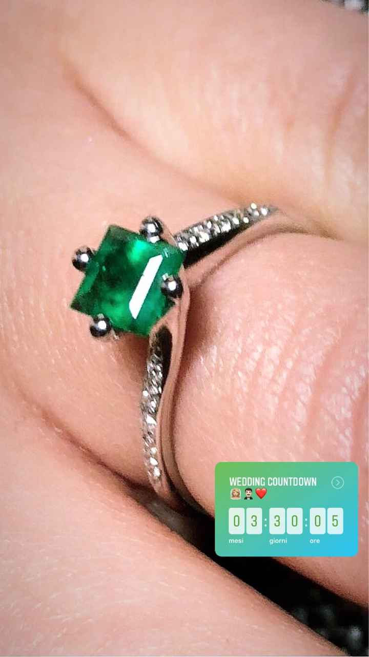 Aspettativa vs realtà - Anello di fidanzamento - 1