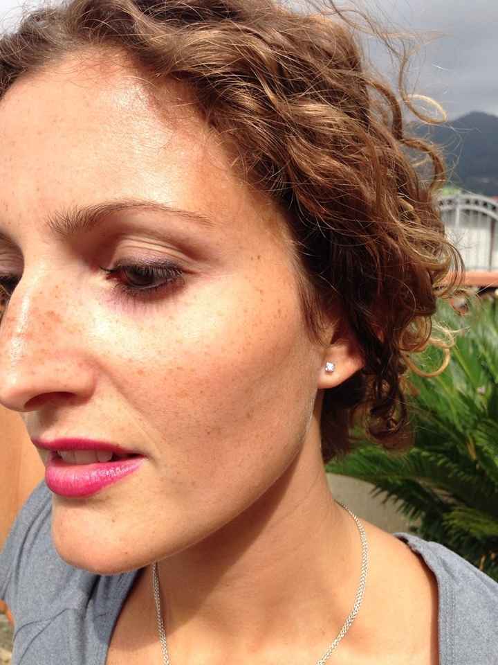 Orecchini: Punti luce di diamanti - 2