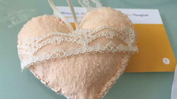 Ciondoli per segnaposto in feltro - 1