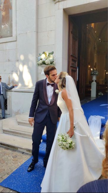 per Già sposate con abito in mikado - 1