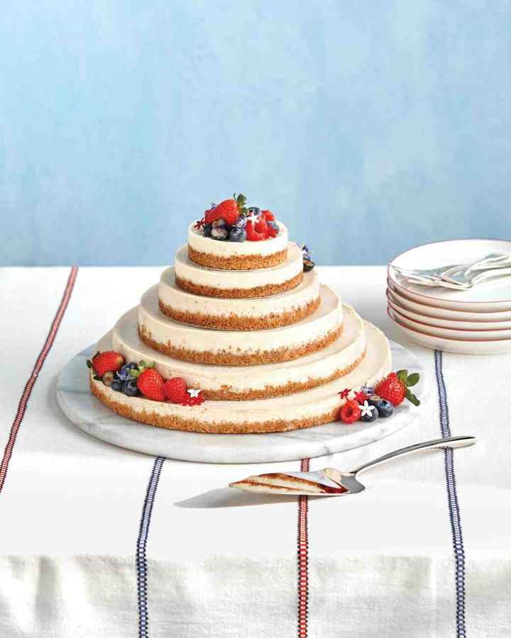 wedding cheesecake