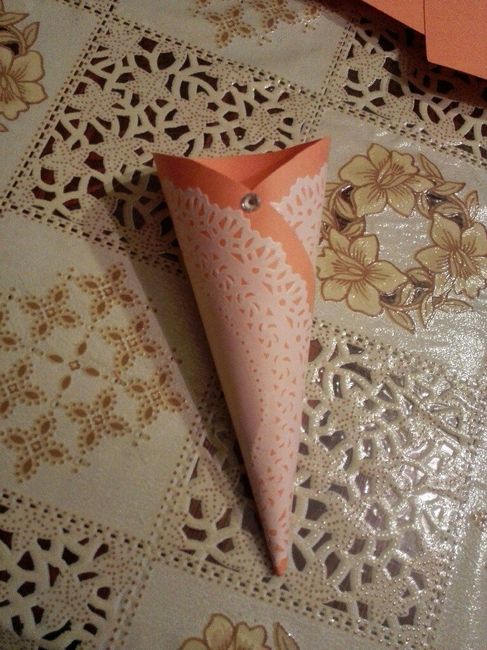 I miei coni porta confetti ;) - 3