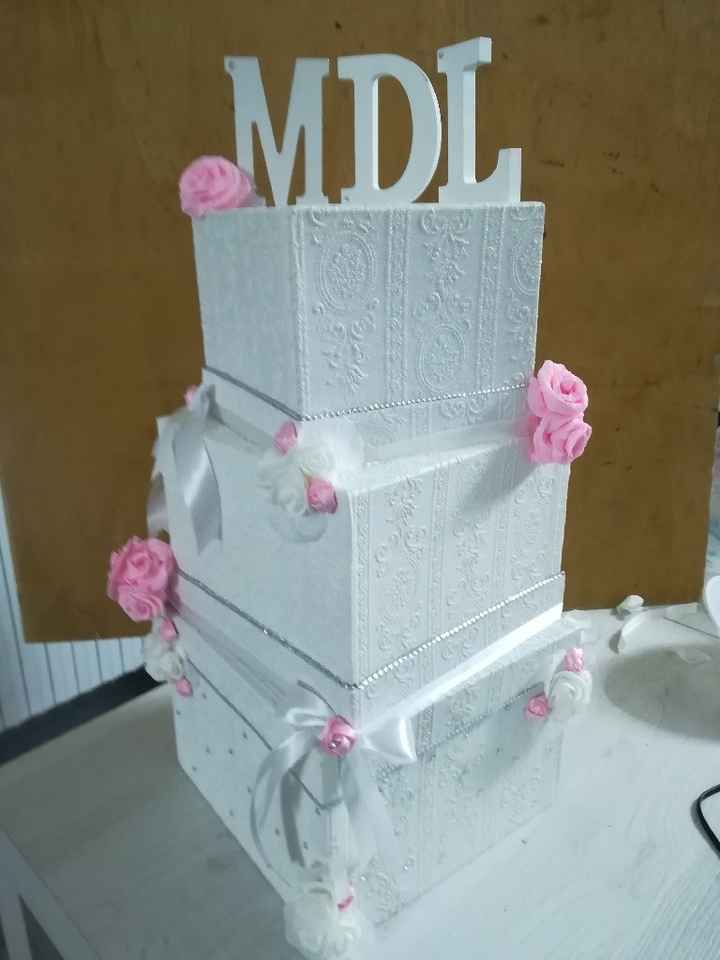 Torta porta buste - 2