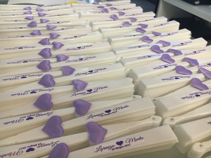 Ventagli per wedding bag - 1