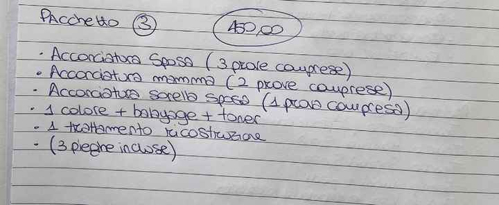 Preventivo trucco e parrucco - 1