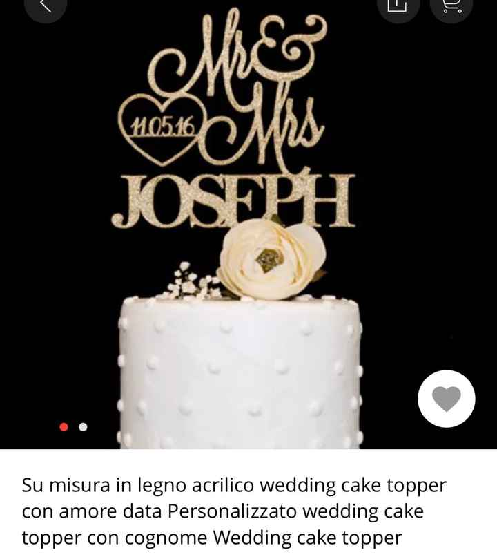 Cake topper Aliexpress - 1