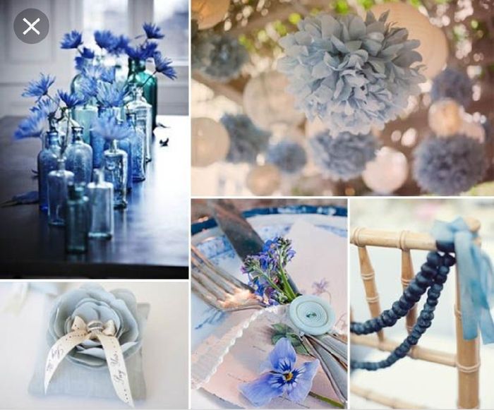 Suggerimenti allestimenti bianco e blu - 4