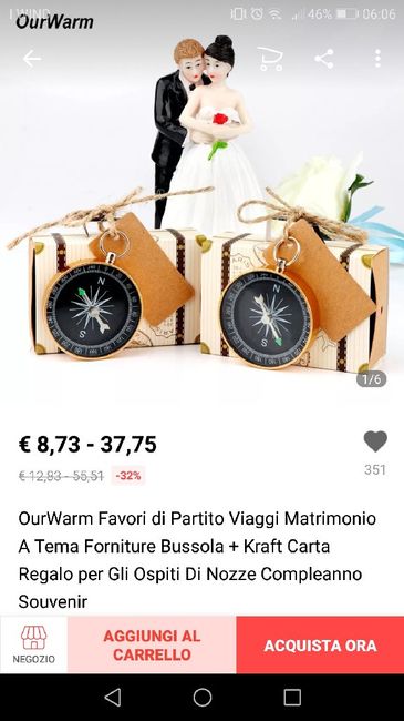 Bussola come segnaposti! - 1