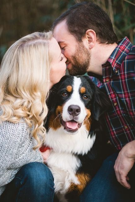Come inserire il cane in una foto di coppia