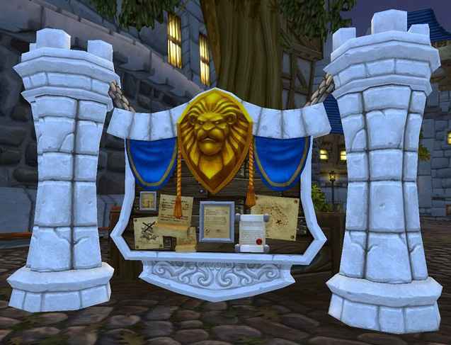 Idea tableau World of Warcraft - Alleanza
