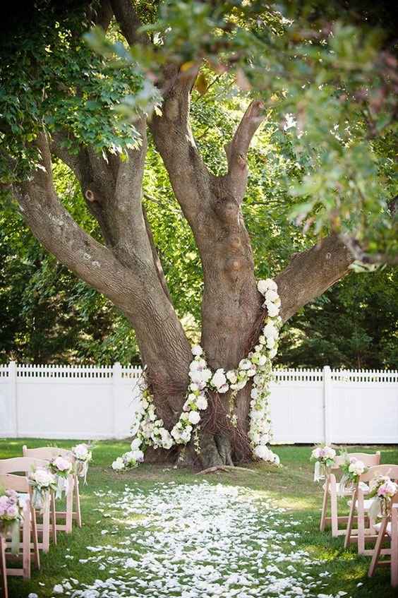 Idea decorazione albero nuziale II