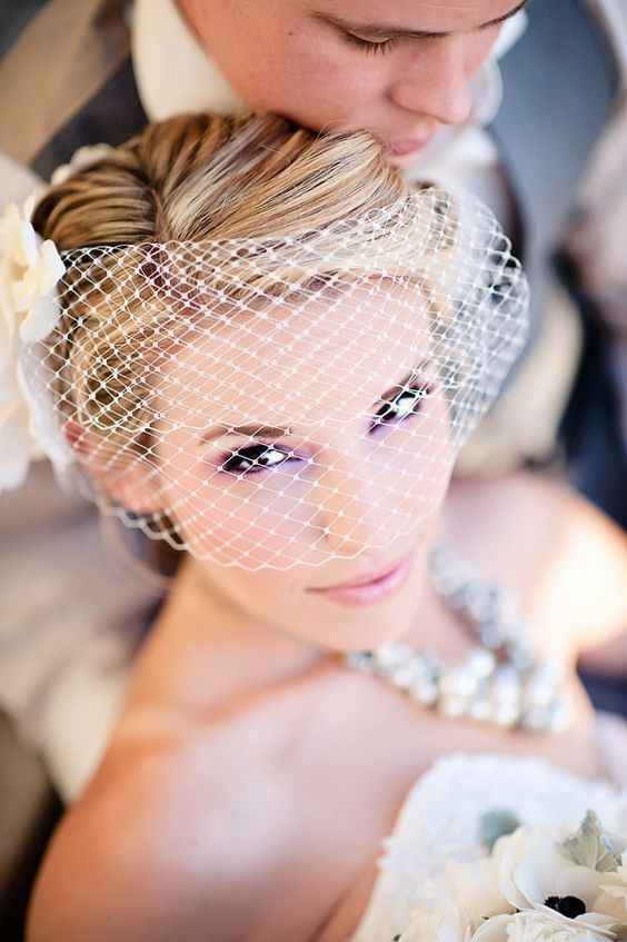 Foto trucco occhi alla sposa