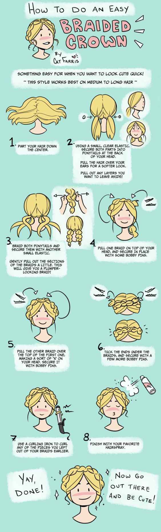 Braided Crown - Tutorial