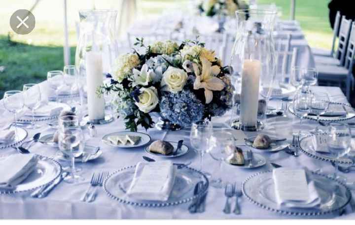 Suggerimenti allestimenti bianco e blu - 1