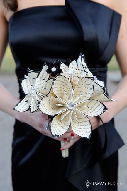Origami Kusudama bouquet
