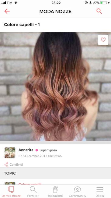  Colore capelli sposa !💐💖 - 1