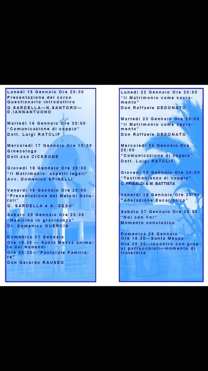  Corso prematrimoniale cosa si fa? - 1