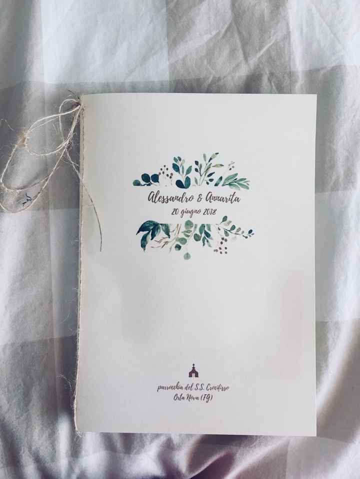 Libretti messa fai da me 💪🏻 - 1
