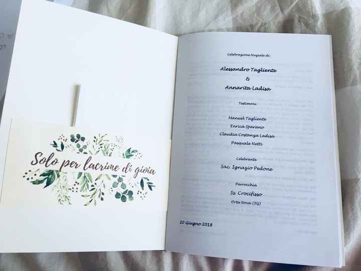 Libretti messa fai da me 💪🏻 - 2