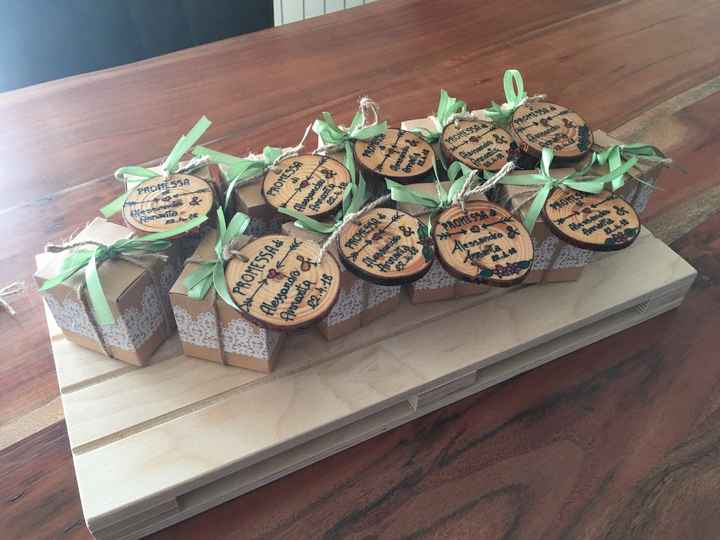 Cake topper torta promessa - 1