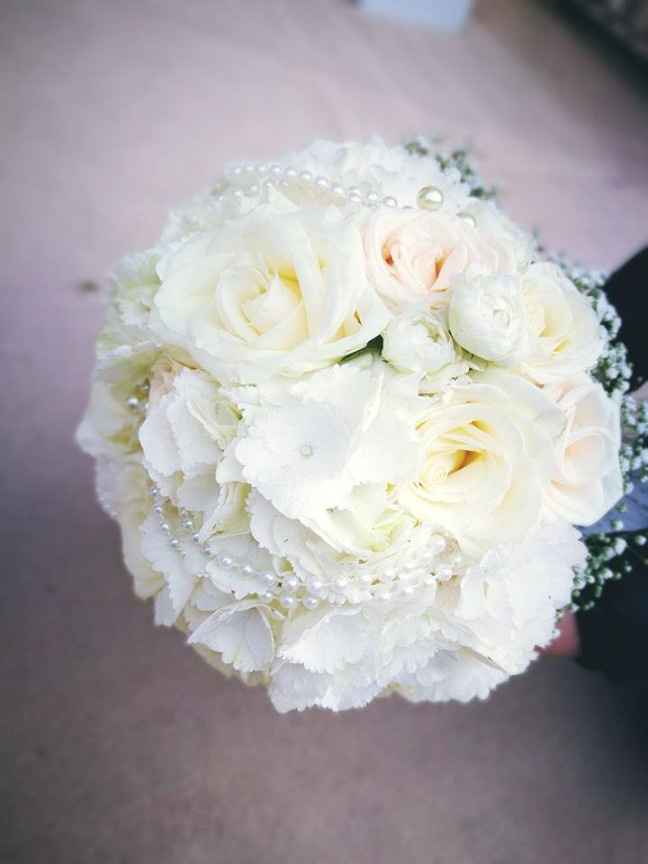 bouquet con pizzo
