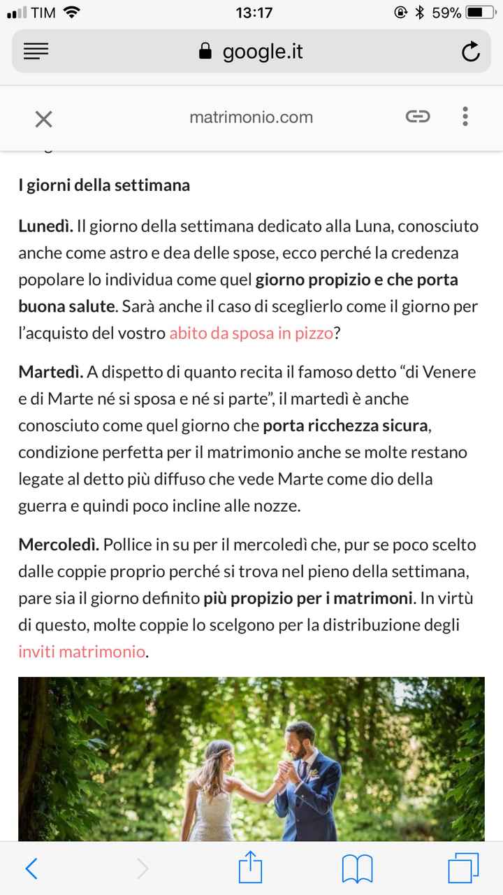  Matrimonio infrasettimanale...si o No?! - 1